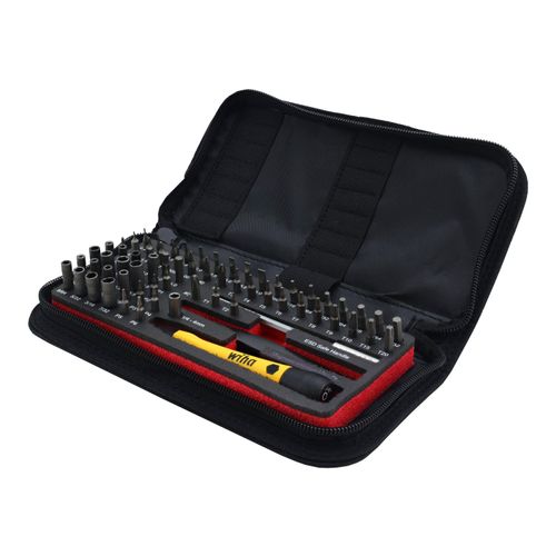 Main product image of Hex, Phillips, Slotted & Torx Screwdriver Insert Bit Set, 75977