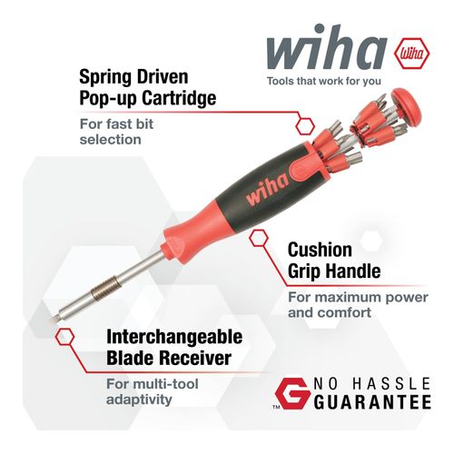 Main product image of 1/4" Drive Bit Screwdriver Set, 77790