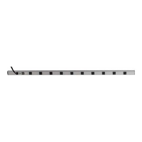 Main product image of 10 Outlets, 120 Volts, 20 Amps, 6 ft Cord, Power Outlet Strip, 4810BCS20R