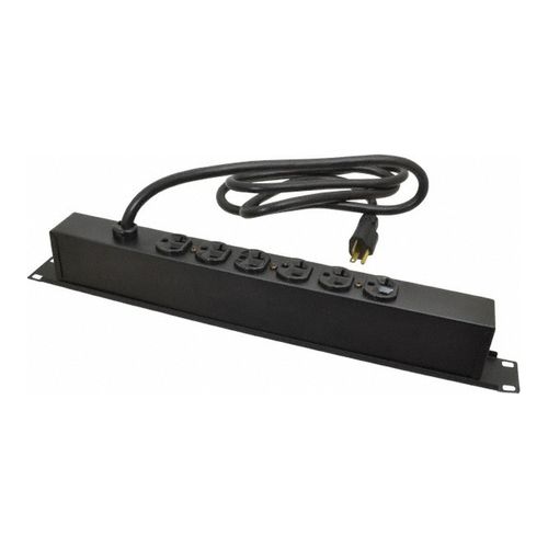 Main product image of 6 Outlets, 120 Volts, 20 Amps, 6 ft Cord, Power Outlet Strip, J06B0B20