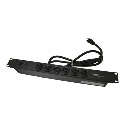 Main product image of 6 Outlets, 120 Volts, 20 Amps, 6 ft Cord, Power Outlet Strip, J60B0B20