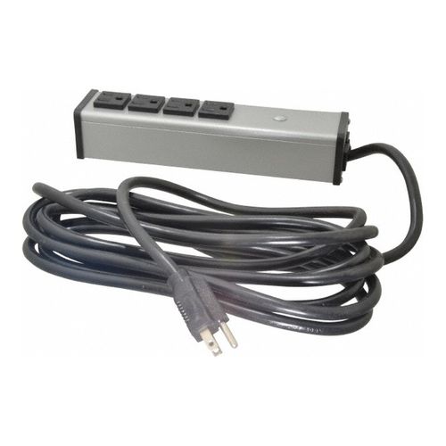 Main product image of 4 Outlets, 120 Volts, 15 Amps, 15 ft Cord, Power Outlet Strip, UL101BD