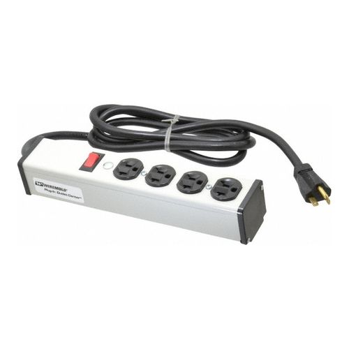 Main product image of 4 Outlets, 120 Volts, 20 Amps, 6 ft Cord, Power Outlet Strip, ULB420-6