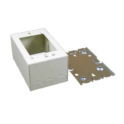 Main product image of Single-Gang Extra Deep Switch & Receptacle Device Box Fitting (White)