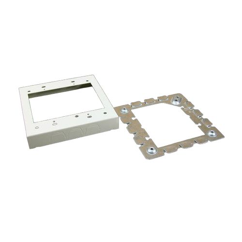 Main product image of Double-Gang Flush Type Extention Adapter Fitting (White)