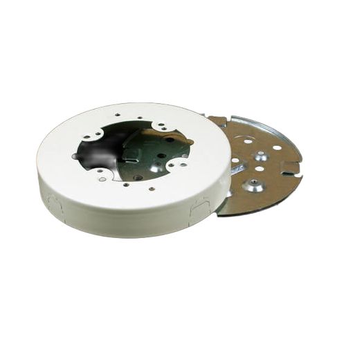 Main product image of 5-1/2" Dia. Solid Base Fan Box Fitting (Ivory)