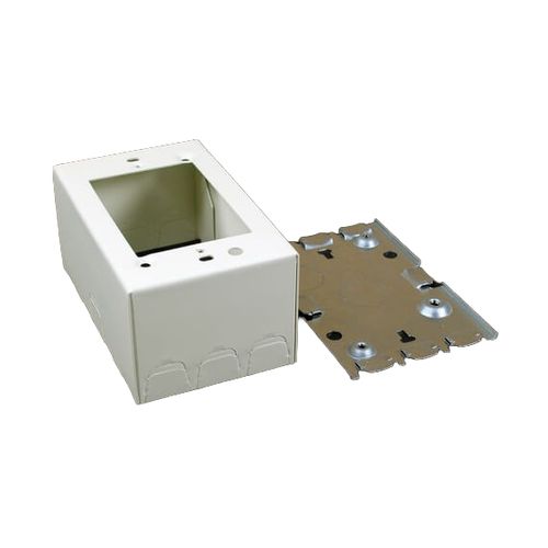 Main product image of Single-Gang Deep Switch & Receptacle Device Box Fitting (Ivory)