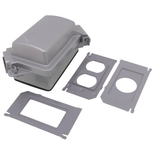 Main product image of 1-Gang Cast While-In-Use Weatherproof Cover (Gray)