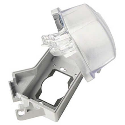 Main product image of 1-Gang Extra Heavy-Duty While-In-Use Weatherproof Cover (Clear)