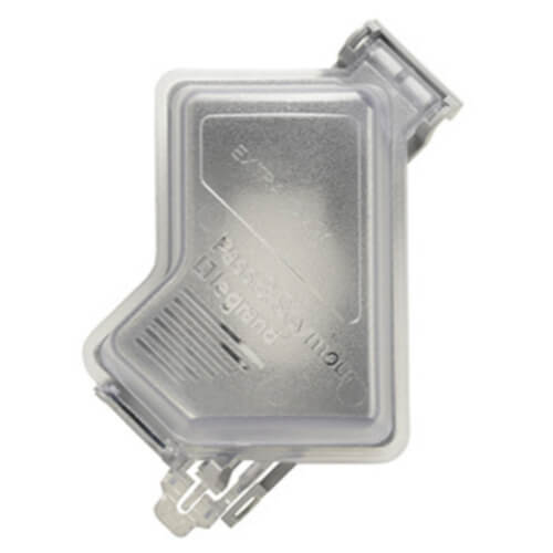 Main product image of 1-Gang Extra Heavy-Duty While-In-Use Weatherproof Cover (Clear)