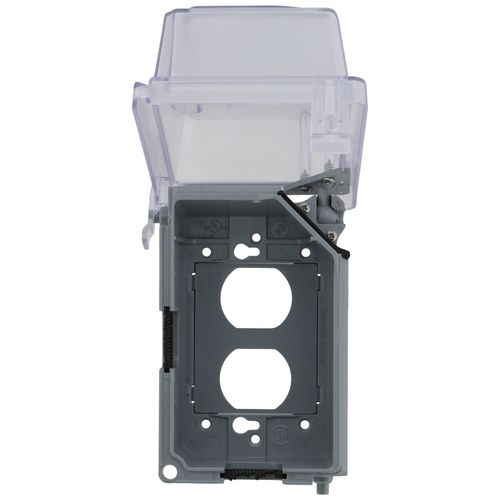 Main product image of 1-Gang While-in-Use Extra Duty Weather Protective Cover, Surface Mount - Clear
