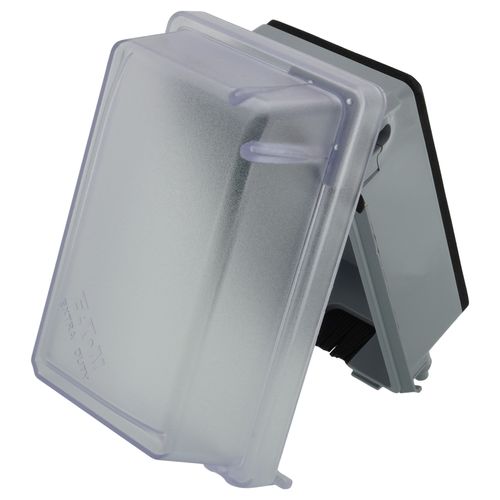 Main product image of 1-Gang While-in-Use Extra Duty Weather Protective Cover, Surface Mount - Clear