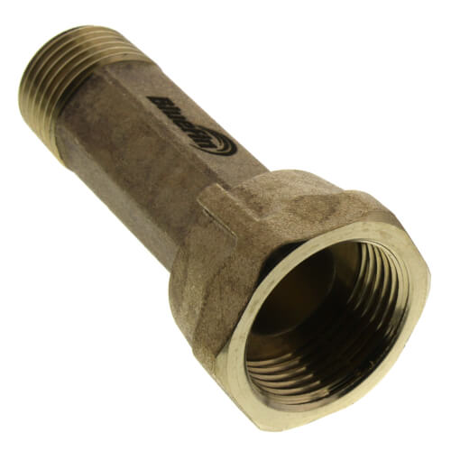 Main product image of 1/2" x 3/4" NPSM Water Meter Coupling (Lead Free)