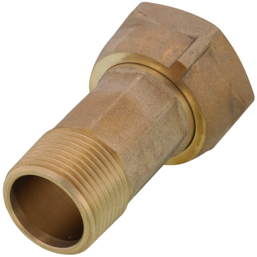 Main product image of 1" Male NPT x 1-1/4" NPSM Water Meter Coupling (Lead Free)