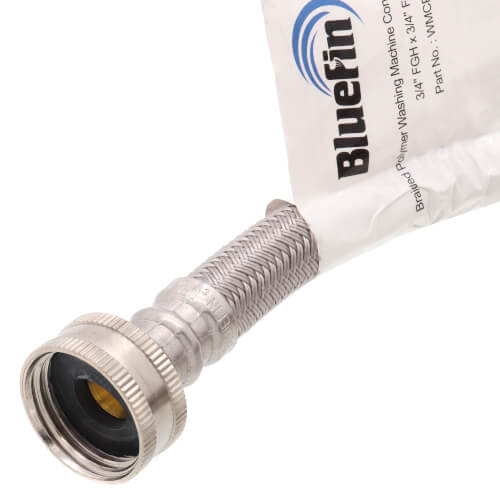 Main product image of 3/4" x 5' Washing Machine Braided Hose Connector