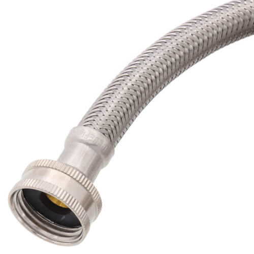 Main product image of 3/4" x 4' Stainless Steel Braided Washing Machine Connector (Lead Free)