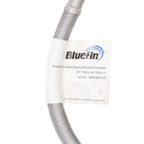 Main product image of 3/4" x 5' Stainless Steel Braided Washing Machine Connector (Lead Free)