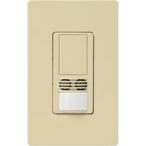 Main product image of Maestro Dual-Tech Motion Sensor Switch, Vacancy Only, TAA Compliant, 6A, 120-277V, Single Pole