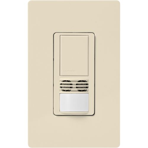 Main product image of Maestro Dual-Tech Motion Sensor Switch, Vacancy Only, TAA Compliant,6A,120-277V, Single Pole