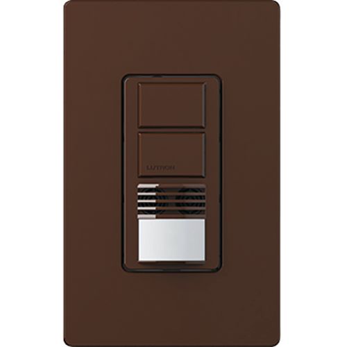 Main product image of Maestro Dual Circuit Dual-Tech Motion Sensor Switch, TAA Compliant, 6A, 120-277V, 1 Pole, Ground/Neutral Req'd