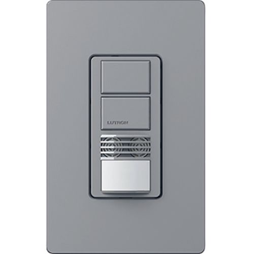 Main product image of Maestro Dual Circuit Dual-Tech Motion Sensor Switch, TAA Compliant, 6A, 120-277V, 1 Pole, Ground/Neutral Req'd