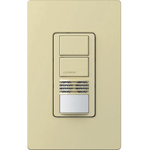 Main product image of Maestro Dual Circuit Dual-Tech Motion Sensor Switch, TAA Compliant, 6A, 120-277V, 1 Pole, Ground/Neutral Req'd