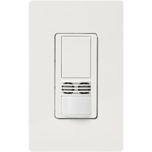 Main product image of Maestro Dual-Tech Motion Sensor Switch,Vacancy Only,TAA Compliant,6A, 120-277V,Single Pole/3-Way