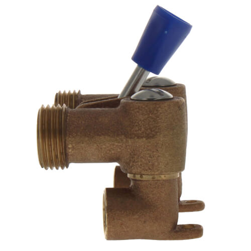 Main product image of Washing Machine Valve, Solder End Bronze w/ Lever