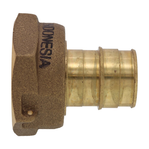 WMW1011NL Everflow WMW1011NL 1" Expansion PEX X 11/4" FIP Brass