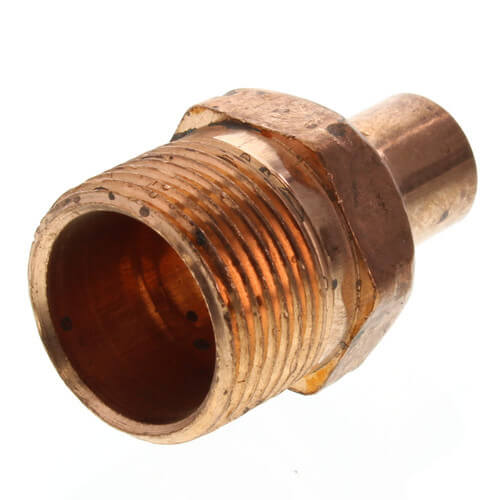 7/8X3/4 Nominal Pipe Diameter Reducing Copper Coupling With Sweat Sockets 7/8X3/4 Nominal Pipe Diameter Reducing Copper Coupling With Sweat Sockets