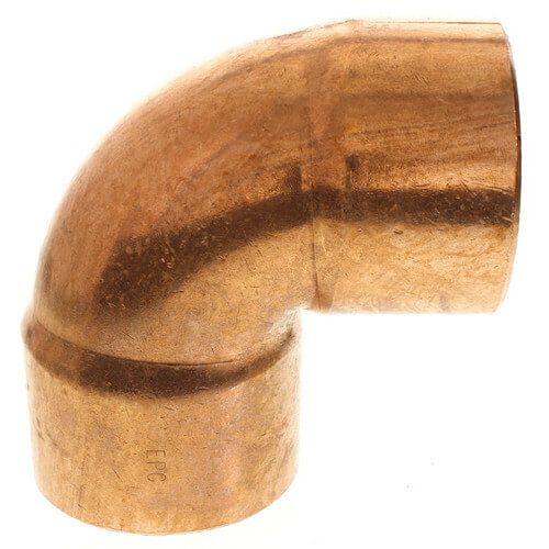 Main product image of 3-1/2" Copper 90° Elbow