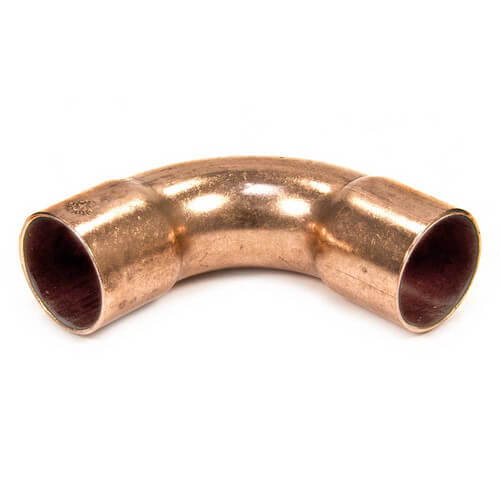 Main product image of 4-1/8" OD Copper 90° Long Turn Elbow for Air Conditioning