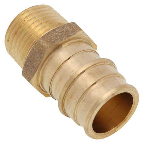 Main product image of 3/4" Expansion PEX x 1/2" NPT Male Adapter (Lead Free Brass)