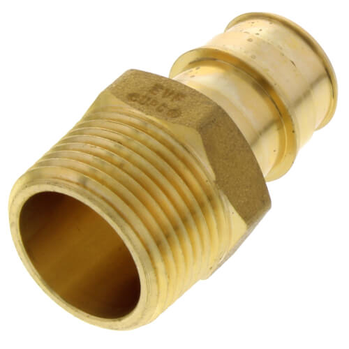 Main product image of 3/4" Expansion PEX x 3/4" NPT Male Adapter (Lead Free Brass)