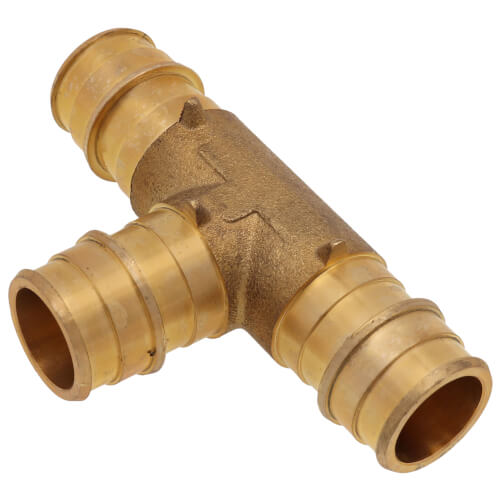 Main product image of 3/4" Expansion PEX Tee (Lead Free Brass)