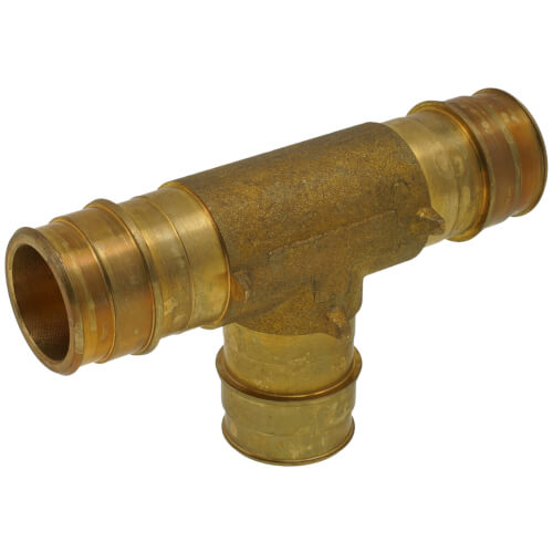 Main product image of 1" Expansion PEX Tee (Lead Free Brass)