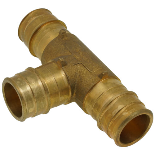 Main product image of 1" Expansion PEX Tee (Lead Free Brass)