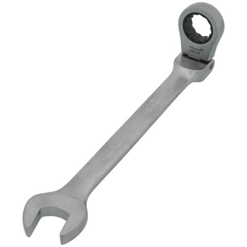 Main product image of 18mm Flex Head 12-Point Ratcheting Combination Wrench