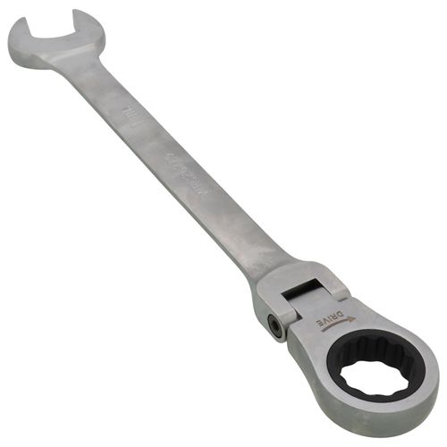 Main product image of Flex Head 12-Point Ratcheting Combination Wrench Set with Pouch, 15-Piece (1/4-1")