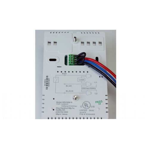 Main product image of WRP Series Programmable Thermostat Kit w/ Window Sensor & 50' Wire (120V, 16A)