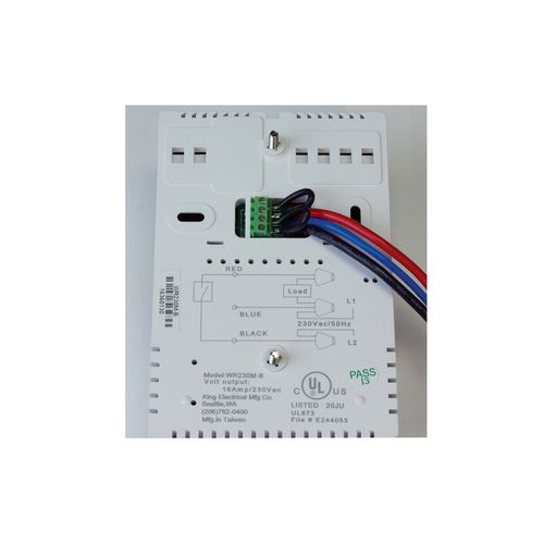 Main product image of WR Series Programmable Thermostat Kit w/ Window Sensor & 50' Wire (208/240V, 16A)