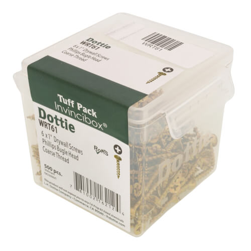 WRT61 LH Dottie WRT61 6 x 1" Phillips Bugle Head Coarse Thread