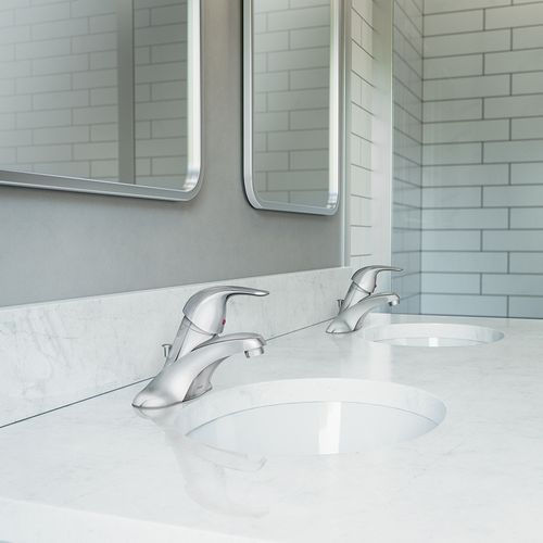 Main product image of Adler Chrome 1 Handle Low Arc Bathroom Faucet, WS84503