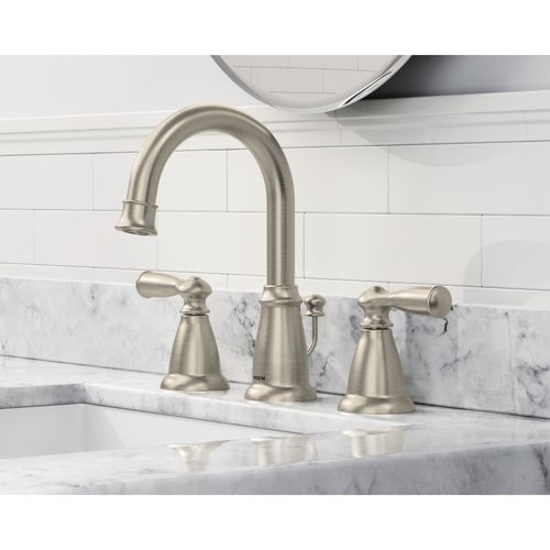 Main product image of Banbury 2 Handle High Arc Bathroom Faucet, WS84924SRN (Spot Resist Brushed Nickel)