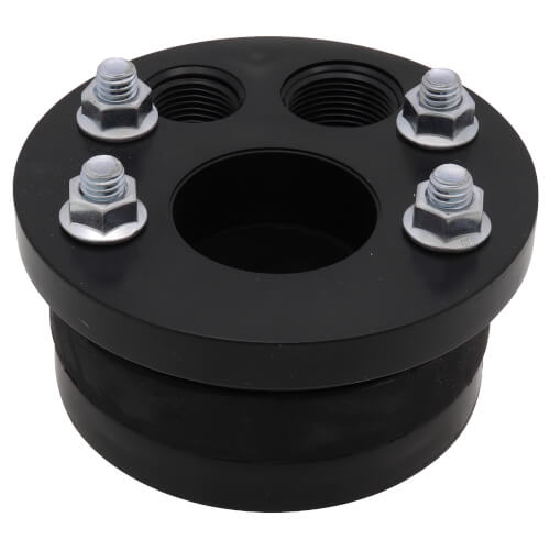 WSP4012 Boshart WSP4012 4" x 11/4" Single Hole Plastic Well Seal