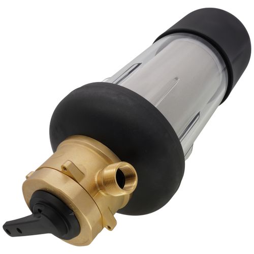 Main product image of 50-Micron Auto-Flush Spin Down Sediment Water Filter for High Flow Applications w/ Bypass
