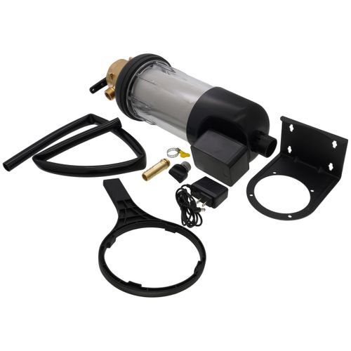 Main product image of 50-Micron Auto-Flush Spin Down Sediment Water Filter for High Flow Applications w/ Bypass