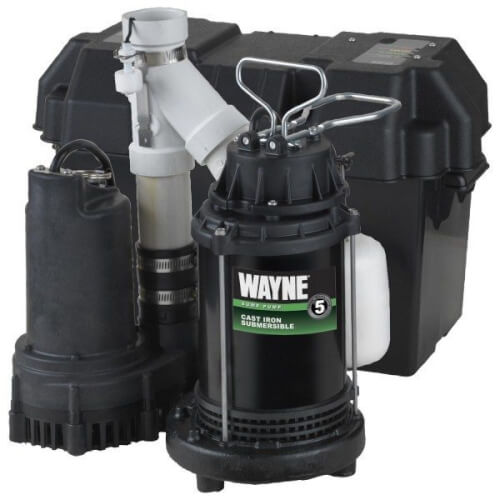 Main product image of WSS30VN 1/2 HP Basement Back Up System & 12V Combination System