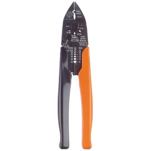 Main product image of Crimping Plier for A, B, C, AB, PT, RA, RB, RC Insulated and Non-Insulated Terminal and Splices
