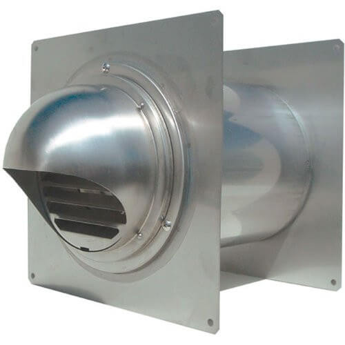 Main product image of 4.1" - 7.8" Adjustable Wall Thimble with Built-In Hood Termination